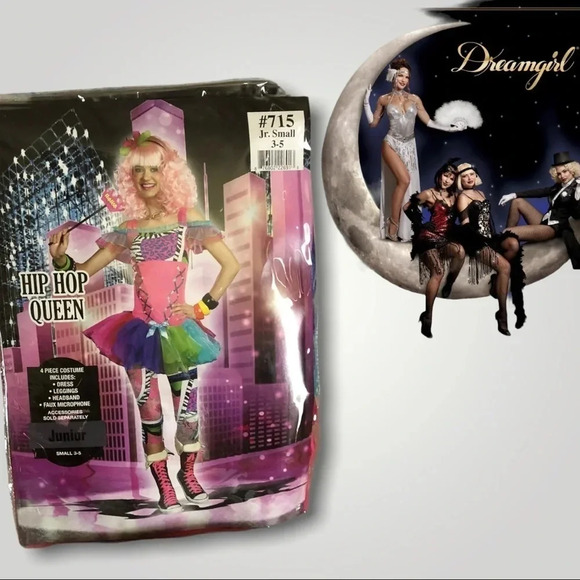 SHOW LISTING Dreamgirl Halloween Costume Jrs Hip Hop Queen - Picture 1 of 10